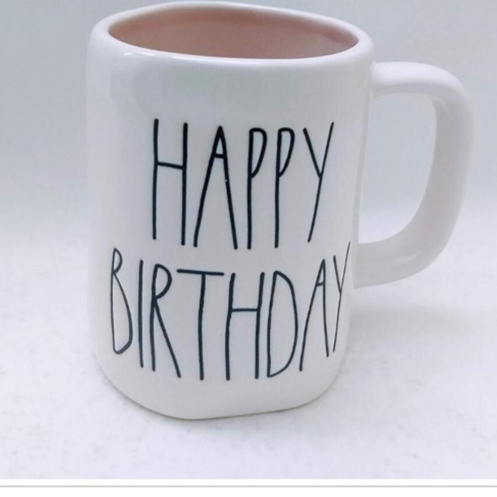 Rae Dunn 'Happy Birthday' Mug